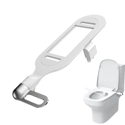 Intelligenter WC-Sitz – Zubehör für Bidet-Toilettensitz, selbstreinigend, nicht elektrisch, mit verstellbarem Druck, Toilettenzubehör für Studentenzimmer von Genérico