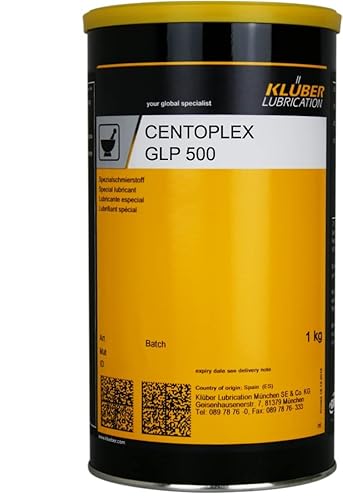 KLUBER Centoplex GLP500 1kg Synthetisch Maschinenöl für industrielle Getriebe, Korrosion verhindern von Generico