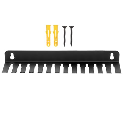 Kabelhalter für die Wand, Kabel-Organizer mit 13 Schlitzen und Wandhalterung aus Stahl, einfach zu installieren für Werkstätten, Studios, Arbeitstische, Zuhause und Schreiben Kabelhalter für die Wand, Kabel-Organizer mit 13 Schlitzen und Wandhalterung aus Stahl, einfach zu installieren für Werkstätten, Studios, Arbeitstische, Zuhause und Schreiben von Genérico