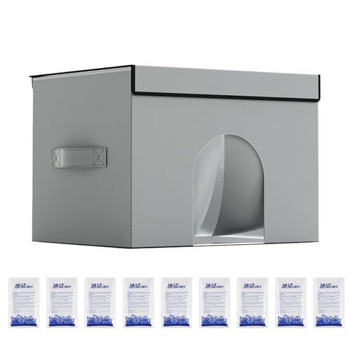 Kalthund für den Außenbereich: 1550 g tragbares Haus mit Klimaanlage, Katzenhaus für den Innenbereich, Lösung für eine kühle Erholung in der Terrassenwohnung von Genérico