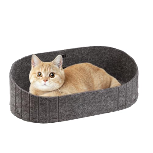 Katzenbett, Filzbetten für Haustiere, gemütliches Kissen, kratzfest, bissfest, für Außenbereich, , Auto, Stuhl, Sofa, Couch, Winter Katzenbett, Filzbetten für Haustiere, gemütliches Kissen, kratzfest, bissfest, für Außenbereich, , Auto, Stuhl, Sofa, Couch, Winter von Genérico