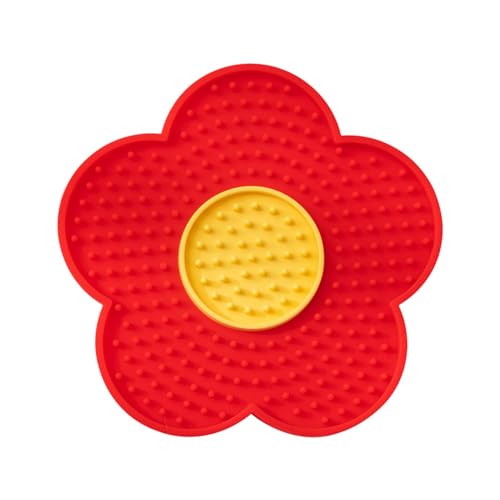 Katzendecke mit Saugnapf | Leckmatte für Hunde in Blumenform - Leckmatte für Hunde, Hunde und Katzen, langsame Fütterungspad, Spielzeug für Haustiere Katzendecke mit Saugnapf | Leckmatte für Hunde in Blumenform - Leckmatte für Hunde, Hunde und Katzen, langsame Fütterungspad, Spielzeug für Haustiere von Genérico