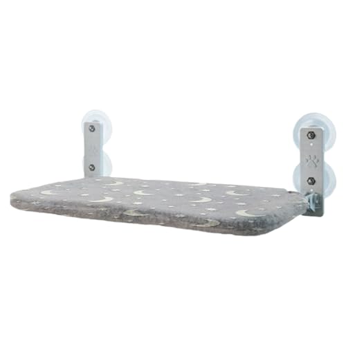 Katzenfenstersitz für Katzen | Zusammenklappbares Haustier-Hängemattenbett | Saugbecher im dunklen, hellen Sitz, mit interaktivem Spielzeug für gemütliche Nickerchen Katzenfenstersitz für Katzen | Zusammenklappbares Haustier-Hängemattenbett | Saugbecher im dunklen, hellen Sitz, mit interaktivem Spielzeug für gemütliche Nickerchen von Genérico