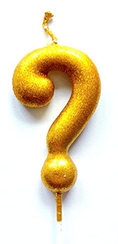 Kerze in Form einer Frage "?", Dekoration für Geburtstage, Happy Birthday, originelle Geburtstagskerzen, Kerzen, Dekoration für Geburtstage, Kerzen Kerze in Form einer Frage "?", Dekoration für Geburtstage, Happy Birthday, originelle Geburtstagskerzen, Kerzen, Dekoration für Geburtstage, Kerzen von Genérico