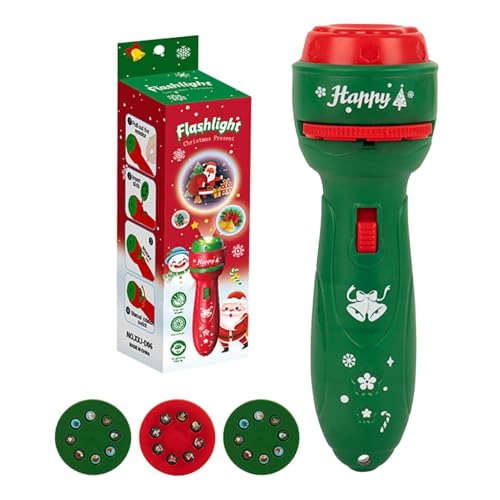 Kinderlaterne mit 24 Motiven, Weihnachtsprojektor für Kinder, Nachtlicht für Reisen, Party, Kindergarten, Kinderzimmer, Geburtstag von Genérico