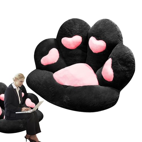 Kissen in Katzenpfotenform: Niedliches Sitzkissen, bequemes Katzenkissen, Katzenpfoten-Kissen, Bürostuhlkissen, schönes Katzenkissen, Geschenk für Mädchen, Esszimmer von Genérico
