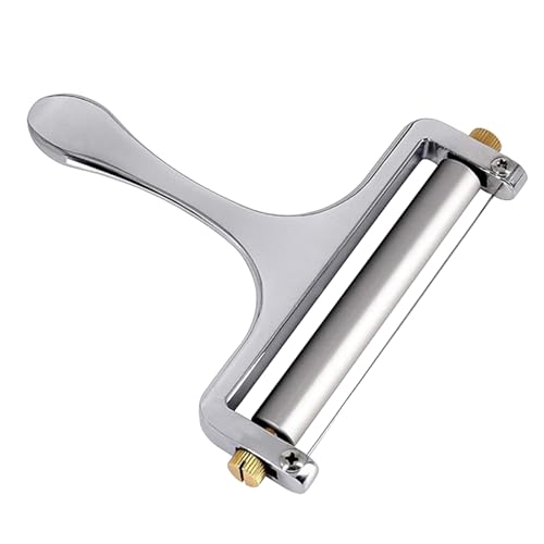 Kitchen Stainless Steel Wire Cheese Slicer, Adjustable Wire Cheese Slicer, Thickness Cheese Cutter With, Multi-Functional Cheese Handheld Non-Stick for Kitchen Cooking von Genérico