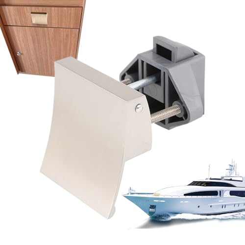 Knopfriegel | Schloss ohne Schlüssel für Yachttür | Türriegel für Möbel, Schranktür für Küche, Schlafzimmer, Knopfriegel | Schloss ohne Schlüssel für Yachttür | Türriegel für Möbel, Schranktür für Küche, Schlafzimmer, von Genérico