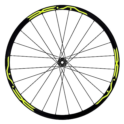Komplettes Aufkleber-Set für Felgen 26 Zoll – 27,5 Zoll – 28 / 29 Zoll – Fahrrad MTB Bike Sticker Qualität wählen Sie Farbe MTB010 (27,5 Zoll, 029 Fluogelb) von Generico