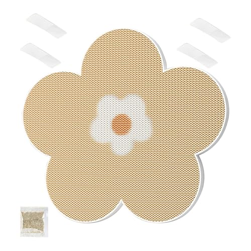 Kratzmatte für Katzen, selbstklebende Matte für Katzen, Möbelschutz in Blumenform, zur Montage an der Tür oder Wand Kratzmatte für Katzen, selbstklebende Matte für Katzen, Möbelschutz in Blumenform, zur Montage an der Tür oder Wand von Genérico