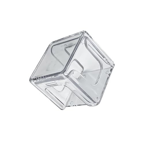 Kreidebox für Billardqueue, Halterung für Billardkreide, Aufbewahrungsbox für Acrylbillardqueue, transparenter Halter für Billardkreide P von Genérico