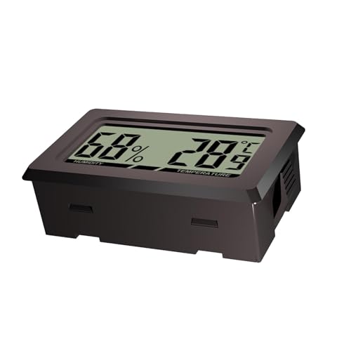 LCD Thermograph - Digitaler Thermograph | LCD Digital Thermograph | Präzisionsmessung, leicht zu lesende Gauge für Greenhouse | LCD-Display Temperaturanzeige Luftbefeuchter Meter - LCD Luftbefeuchter LCD Thermograph - Digitaler Thermograph | LCD Digital Thermograph | Präzisionsmessung, leicht zu lesende Gauge für Greenhouse | LCD-Display Temperaturanzeige Luftbefeuchter Meter - LCD Luftbefeuchter von Genérico
