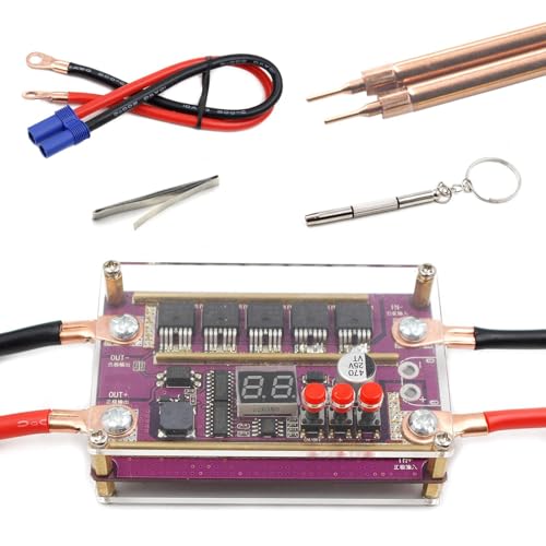 Lötkolben-Set, tragbar, Lithium-Akku, Mini-Größe, ForCapacitor, Punktwerkzeug mit Stift von Genérico