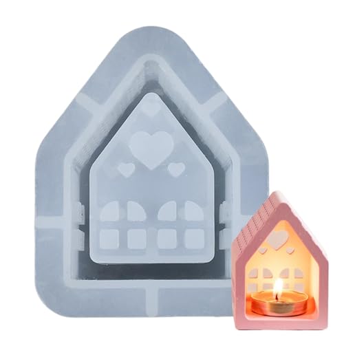 Love House Kerzenhalter für Kerzenform, Kerzenhalter, Kerzenhalter, Kerzenhalter, Form für Harzgießen, Liebe, Haus, Kerzenform, Silikonform für Zuhause Love House Kerzenhalter für Kerzenform, Kerzenhalter, Kerzenhalter, Kerzenhalter, Form für Harzgießen, Liebe, Haus, Kerzenform, Silikonform für Zuhause von Genérico
