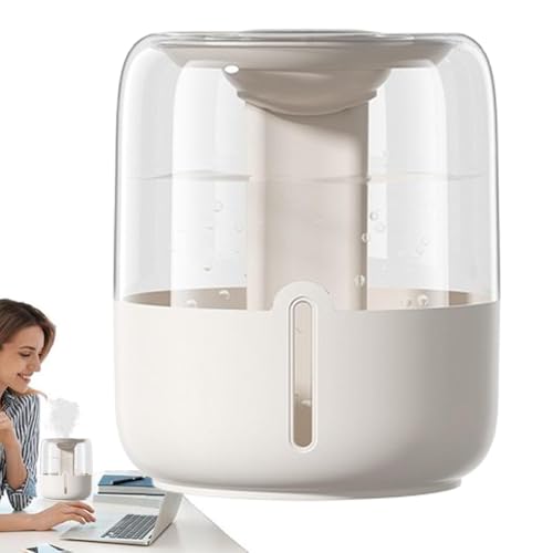 Luftbefeuchter, Kaltnebel-Luftbefeuchter, 6,8 l, Luftbefeuchter mit kaltem Nebel, Luftbefeuchter für Schlafzimmer mit USB-Aufladung, leicht zu reinigender Luftbefeuchter, 2 Düsen Luftbefeuchter, Kaltnebel-Luftbefeuchter, 6,8 l, Luftbefeuchter mit kaltem Nebel, Luftbefeuchter für Schlafzimmer mit USB-Aufladung, leicht zu reinigender Luftbefeuchter, 2 Düsen von Genérico