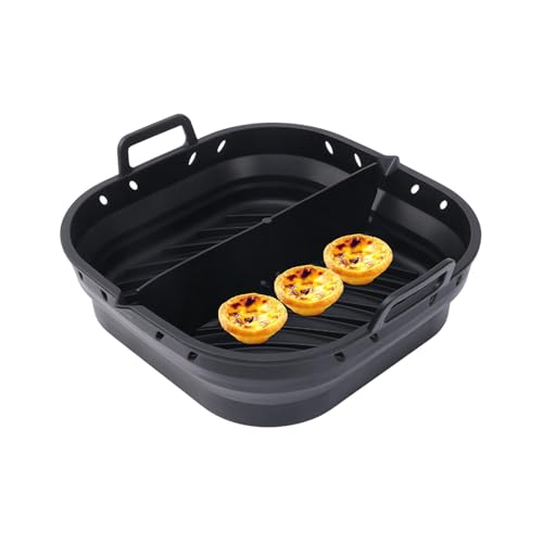 Luftfritteuse Silikonbeschichtung, Silikonkorb für Luftfritteuse - Antihaft-Backbleche und Backbleche für Luftfritteuse | Faltbare Backbleche mit Luftfritteuse Silikonbeschichtung, Silikonkorb für Luftfritteuse - Antihaft-Backbleche und Backbleche für Luftfritteuse | Faltbare Backbleche mit von Genérico