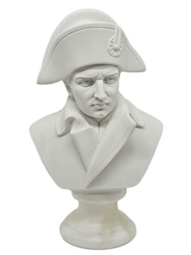 Made in Italy - Collectible Artistic Statue Handmade Alabaster - Great Characters of History - Gift Idea - Bust of Napoleon von Generico