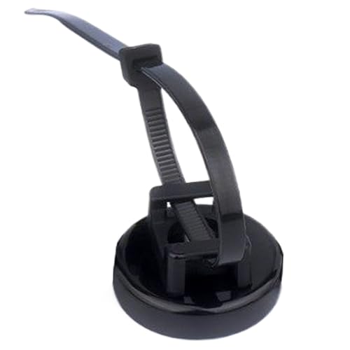 Magnetische Halterung für Kabelbinder, Kabelbinder mit Clip für Kabel und Leiter – Mehrzweck-Organizer für Werkstatt, Garage, Keller, Studio, Arbeit und Außenbereich von Genérico