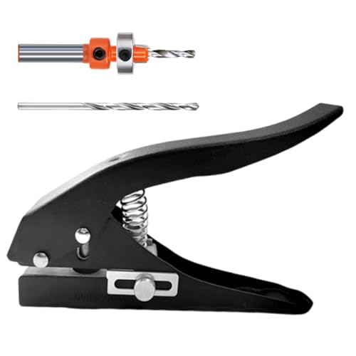 Manueller Locher - Einlocher für intensive Nutzung | Handwerkzeug für Pappe, Papier, Etiketten, Karten und Tickets von Genérico