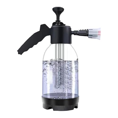 Manueller Schaumsprüher für Autowäsche, Handbrause für Schaum, 2 l, geeignet für die Reinigung von Haus, Garten und Auto von Genérico