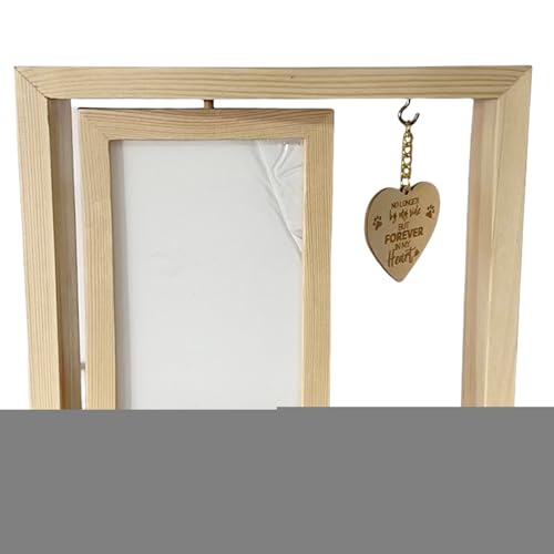 Marco Memorial De Pet - Schwenkbarer Fotohalter aus Holz | Langlebiges Material mit drehbarer Basis für eine einfache Betrachtung, sorgfältig entworfen, zeigt Erinnerungen an Marco Memorial De Pet - Schwenkbarer Fotohalter aus Holz | Langlebiges Material mit drehbarer Basis für eine einfache Betrachtung, sorgfältig entworfen, zeigt Erinnerungen an von Genérico