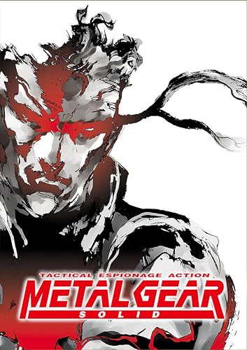 Metall-Poster Gear Solid, Größe A4 (210 x 297 mm), ideal zum Einrahmen oder direkt an der Wand, hochwertiges Hochglanz-Fotopapier 255 g/m² von Genérico