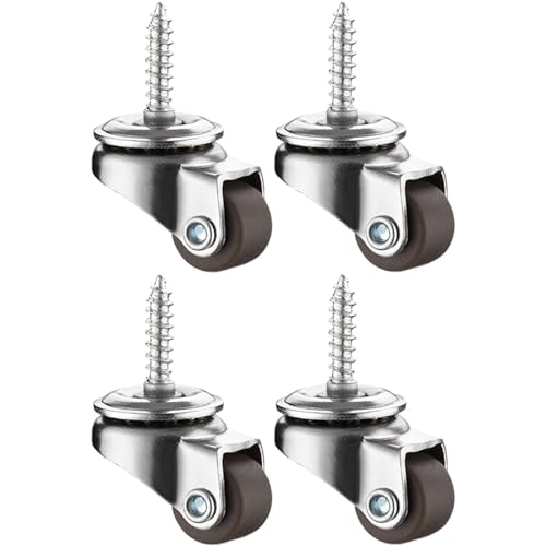 Möbelrollen - Möbelrollen zum Bewegen | Rollen für Stühle mit 4-facher Bewegung, schwere Möbel bewegliche Möbelrollen, robuste Möbelrollen Möbelrollen - Möbelrollen zum Bewegen | Rollen für Stühle mit 4-facher Bewegung, schwere Möbel bewegliche Möbelrollen, robuste Möbelrollen von Genérico