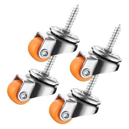 Möbelrollen in Bewegung, Möbelroller, 4 Rollen, robuste Ersatzrollen für Möbelräder, multifunktionale Stühle, bewegliche Rollen für Autos und Zubehör für Bänke Möbelrollen in Bewegung, Möbelroller, 4 Rollen, robuste Ersatzrollen für Möbelräder, multifunktionale Stühle, bewegliche Rollen für Autos und Zubehör für Bänke von Genérico