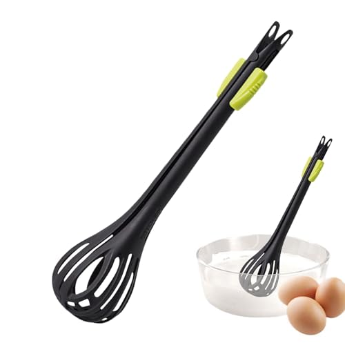 Multifunktionaler Eiermixer, manueller Schneebesen – Handbuch der Küchenzange für Easy Whisk 2-in-1-Mixer | Multifunktionale Küchenwerkzeuge, Lebensmittelclip, Handmixer Multifunktionaler Eiermixer, manueller Schneebesen – Handbuch der Küchenzange für Easy Whisk 2-in-1-Mixer | Multifunktionale Küchenwerkzeuge, Lebensmittelclip, Handmixer von Genérico