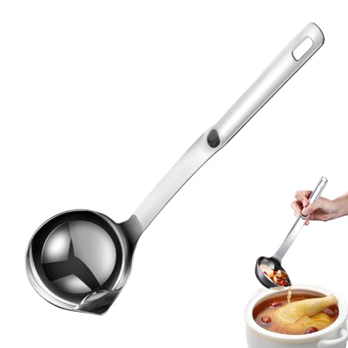 Ölabscheider - Mehrzwecklöffel für Soßen, Lebensmittel, Öltrennlöffel, geeignet für Saucen in Lebensmittelqualität und Küchenzubehör zum Kochen Ölabscheider - Mehrzwecklöffel für Soßen, Lebensmittel, Öltrennlöffel, geeignet für Saucen in Lebensmittelqualität und Küchenzubehör zum Kochen von Genérico