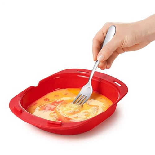 Omelette Maker Mikrowelle Omelette Maker | Antihaft-Silikon-Brot | Mikrowellenherd | staubdichte Pfanne, integriertes Design zum Backen von Eierrollen, Zubehör Omelette Maker Mikrowelle Omelette Maker | Antihaft-Silikon-Brot | Mikrowellenherd | staubdichte Pfanne, integriertes Design zum Backen von Eierrollen, Zubehör von Genérico