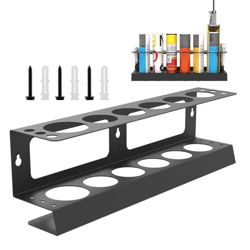 Organizer für Dichtstoffröhren, Organizer für Dichtstoffpatronen, Flaschenhalter und Versiegelungsservice, detaillierte Werkstatt von Genérico