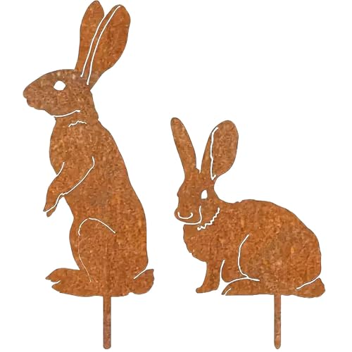 Osterstakes Bunny Yard | Spring Bunny Stakes im Freien | Osterhase Gartenschilder | Dekoration des Hofes der Hasensilhouette | Dekorative Hasenrasenstakes | Schild Osterstakes Bunny Yard | Spring Bunny Stakes im Freien | Osterhase Gartenschilder | Dekoration des Hofes der Hasensilhouette | Dekorative Hasenrasenstakes | Schild von Genérico