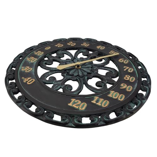 Outdoor-Thermometer zum Aufhängen, wetterfestes Garten-Wand-Thermometer, Terrassenthermometer, Erdspieß für Terrasse, Hof und Garten Outdoor-Thermometer zum Aufhängen, wetterfestes Garten-Wand-Thermometer, Terrassenthermometer, Erdspieß für Terrasse, Hof und Garten von Genérico