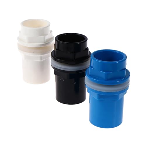 PVC-Aquarienablaufverbinder, 1 Stück, Innendurchmesser 20-50 mm, dick, für Aquarien, Garten, Haus, Hydrokultur, schwarz 50 mm PVC-Aquarienablaufverbinder, 1 Stück, Innendurchmesser 20-50 mm, dick, für Aquarien, Garten, Haus, Hydrokultur, schwarz 50 mm von Genérico
