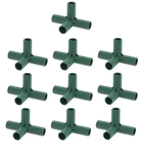 PVC-Rahmenverbinder, 16 mm, robuste Eckverbinder, PVC-Rohrverbindungen für Möbel, Gewächshaus-Eckverbinder, C-Rahmenverbinder PVC-Rahmenverbinder, 16 mm, robuste Eckverbinder, PVC-Rohrverbindungen für Möbel, Gewächshaus-Eckverbinder, C-Rahmenverbinder von Genérico