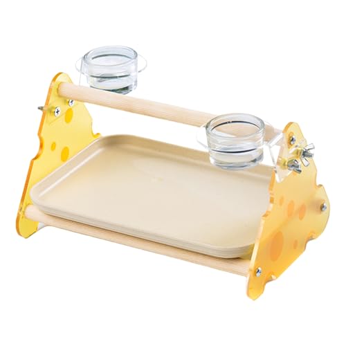 Parrot Tabletop Trainingshund mit herausnehmbarem Tablett | Parrot Tabletop Training Gym Playpen mit abnehmbarem Tablett | Hündin für Barsch | Vogelspielzeug für Wellensittich Parrot Tabletop Trainingshund mit herausnehmbarem Tablett | Parrot Tabletop Training Gym Playpen mit abnehmbarem Tablett | Hündin für Barsch | Vogelspielzeug für Wellensittich von Genérico