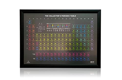 Periodisches Tisch der Elemente, groß, Edition für Sammler, Original und authentisch, Poster des Periodensystems der Elemente von NovaElements® von Generico