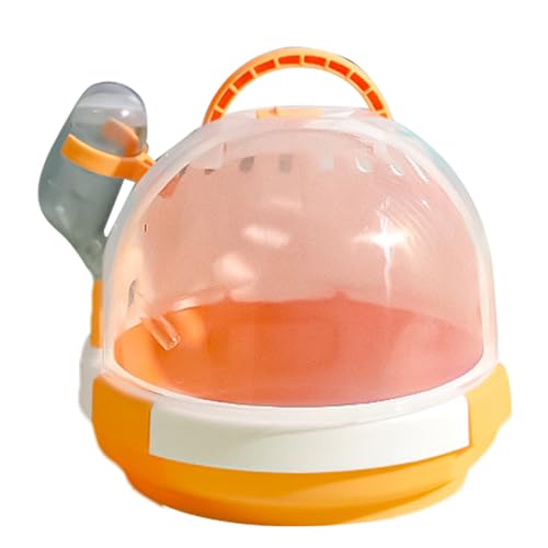Pet Travel Carrier - Atmungsaktiver Käfig-Käfig, leichtes Tierbett | versteckte Hundehütte mit Griff für Hamster, Gerbils Transport Storage Reiseanordnung Pet Travel Carrier - Atmungsaktiver Käfig-Käfig, leichtes Tierbett | versteckte Hundehütte mit Griff für Hamster, Gerbils Transport Storage Reiseanordnung von Genérico