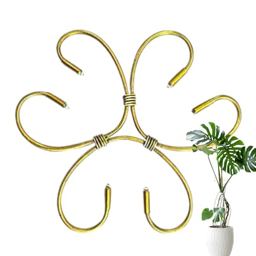 Pflanzenblatthalter - Stützen für Zimmerpflanzenstiele | Dekorative Trellis aus Metall für Gartenarbeit und Zubehör für Topfpflanzen von Genérico