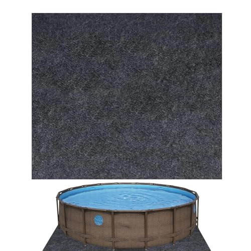 Pool-Pad – Matte für Poolbeschichtung | Schutzmatten unter dem Pool, Poolbeschichtung, Schutz vor Einstichen unter dem Pool von Genérico