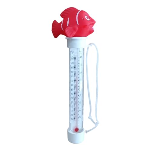 Pool-Thermometer – Schwimmendes Pool-Thermometer im Freien – Schwimmendes Pool-Thermometer mit Cartoon-Motiv – Niedliches und präzises Wassertemperaturmessgerät für Pool von Genérico