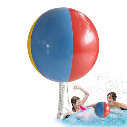Pool Thermometer - Wasserthermometer | Floating | Pool Floating Gauge With String, Temperature Gauge, Indoor Temperature Meter, Cold Plunge, Spa Pool Thermometer - Wasserthermometer | Floating | Pool Floating Gauge With String, Temperature Gauge, Indoor Temperature Meter, Cold Plunge, Spa von Genérico