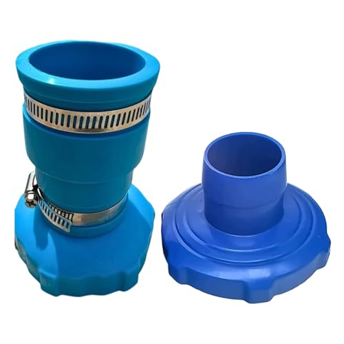 Pool-Vakuumschlauch-Adapter-Zubehör | Pool-Sanitär-Anschluss, Skimmer-Kupplungsadapter für Filterpumpenwerkzeuge Pool-Vakuumschlauch-Adapter-Zubehör | Pool-Sanitär-Anschluss, Skimmer-Kupplungsadapter für Filterpumpenwerkzeuge von Genérico