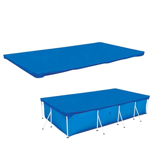 Poolabdeckung - Rechteckige Poolabdeckung | Außenpoolabdeckung 457 cm | Faltbarer Pool-Bodenschutz | runde Poolabdeckung | Rechteckige Poolmatte Poolabdeckung - Rechteckige Poolabdeckung | Außenpoolabdeckung 457 cm | Faltbarer Pool-Bodenschutz | runde Poolabdeckung | Rechteckige Poolmatte von Genérico
