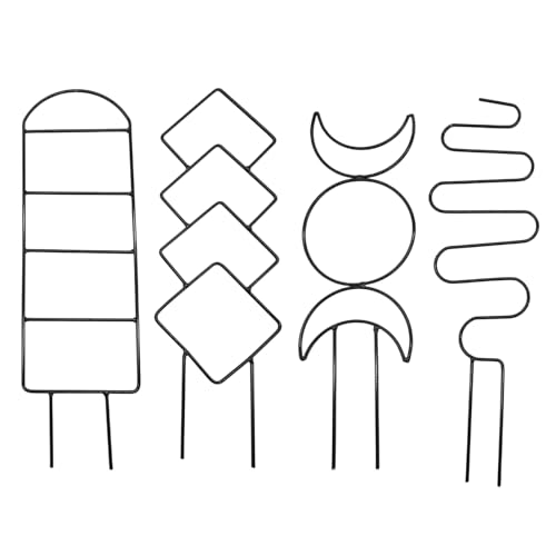 Rankhilfe für Blumentöpfe, Kletterpflanzen | Gartengitter für Kletterpflanzen im Topf, stapelbare Pyramidenstruktur für Kletterpflanzen im Innenbereich wie Efeu und Pothos Rankhilfe für Blumentöpfe, Kletterpflanzen | Gartengitter für Kletterpflanzen im Topf, stapelbare Pyramidenstruktur für Kletterpflanzen im Innenbereich wie Efeu und Pothos von Genérico