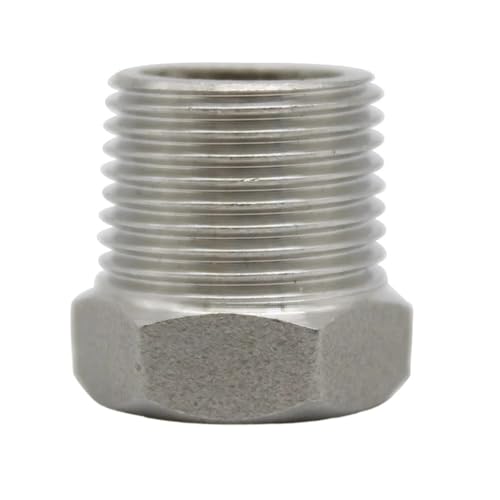 Reduzierstück, männlich, weiblich, 1/8 Zoll, 1/4 Zoll, 1/2 Zoll, 3/4 Zoll, 1-1/4 Zoll, 1-1/2 Zoll, Zubehör für Wasserleitungen (DN10 auf DN15) von Genérico