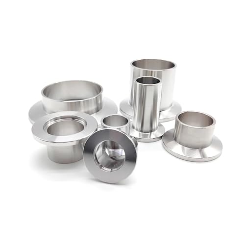 Rohre, Vakuumflanschdichtung KF16 KF25 KF40 KF50, geschweißt, Verbindungslänge 20 mm, 30 mm, 40 mm, 50 mm, geeigneter Vakuumrohrverbinder (KF40, Länge 20 mm) von Genérico