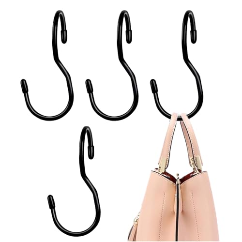 S-Haken für Schrank, S-Haken für Kleiderschrank, Huthaken, 4 S-Haken für Hängepflanzen, Kleidung, multifunktionale S-förmige Metallhaken für den Tr S-Haken für Schrank, S-Haken für Kleiderschrank, Huthaken, 4 S-Haken für Hängepflanzen, Kleidung, multifunktionale S-förmige Metallhaken für den Tr von Genérico