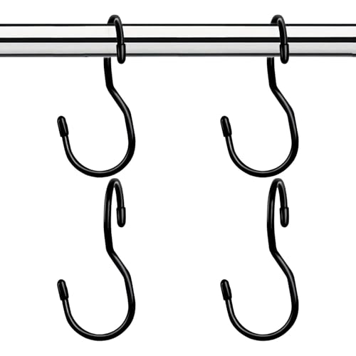 S-förmige Haken, S-Haken, Handtuchhaken, 4 S-Haken für Hängepflanzen, Kleidung, multifunktionale S-Haken aus Metall für den Arbeitsplatz zu Hause S-förmige Haken, S-Haken, Handtuchhaken, 4 S-Haken für Hängepflanzen, Kleidung, multifunktionale S-Haken aus Metall für den Arbeitsplatz zu Hause von Genérico